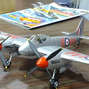 Trumpeter 1/48 De Havilland Hornet F.1 - Barry Flatman