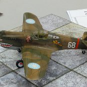 Airfix 1/72 Curtiss P-40B 1st AVG 'Flying Tigers' April 1942 - John Swarbrick