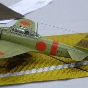 Airfix 1/72 Mitsubishi A6M2B 'Zero', 7th December 1941 - John Swarbrick