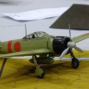 Airfix 1/72 Mitsubishi A6M2B 'Zero', 7th December 1941 - John Swarbrick