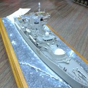 Atlantic Models 1/350 Leander HMS Cleopatra built as HMNZS Southland by John Darlington