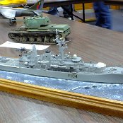 Atlantic Models 1/350 Leander HMS Cleopatra built as HMNZS Southland by John Darlington