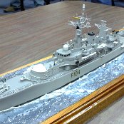 Atlantic Models 1/350 Leander HMS Cleopatra built as HMNZS Southland by John Darlington